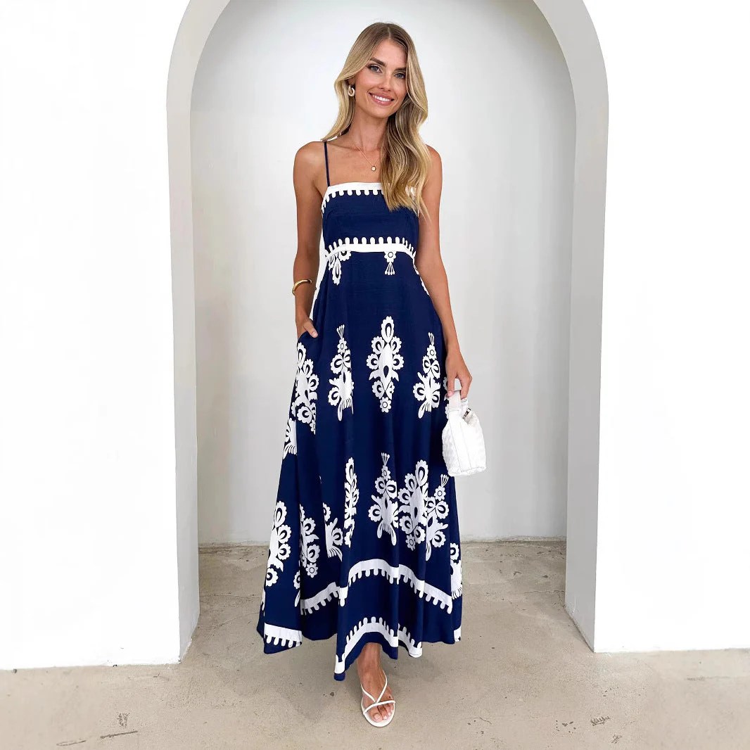 Embroidered Maxi Dress | Mediterranean Elegance and Bohemian Freshness – Image 3