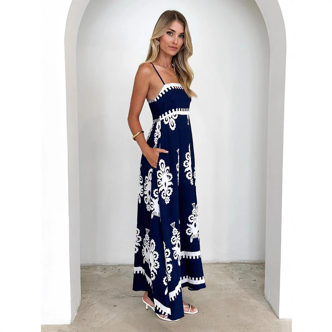 Embroidered Maxi Dress | Mediterranean Elegance and Bohemian Freshness – Image 4