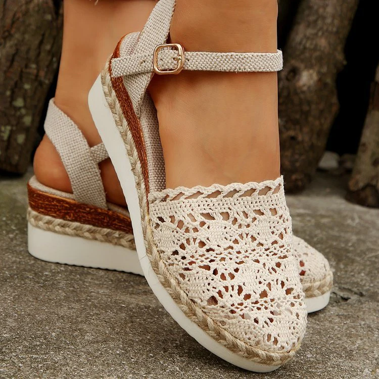 Espadrilles Bohème Crochet | Style Naturel et Détente Estivale – Image 3