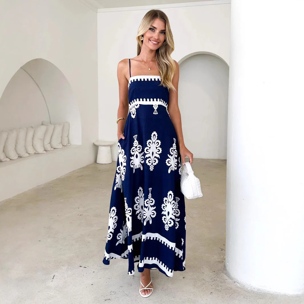 Embroidered Maxi Dress | Mediterranean Elegance and Bohemian Freshness – Image 6