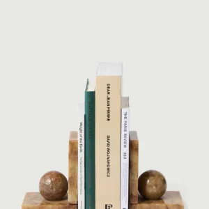 SERRE-LIVRES EN ALBÂTRE