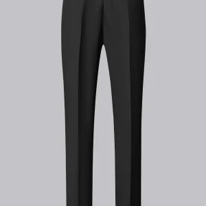 Pantalon De Costume Homme À Noir Coupe Droite Standard Couleur