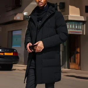 Manteau Long Homme | Hiver | Matelassé & Chaud