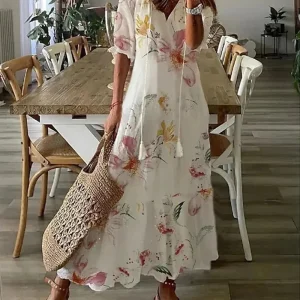 Robe d'été Charmant Pour Femme | Maxi