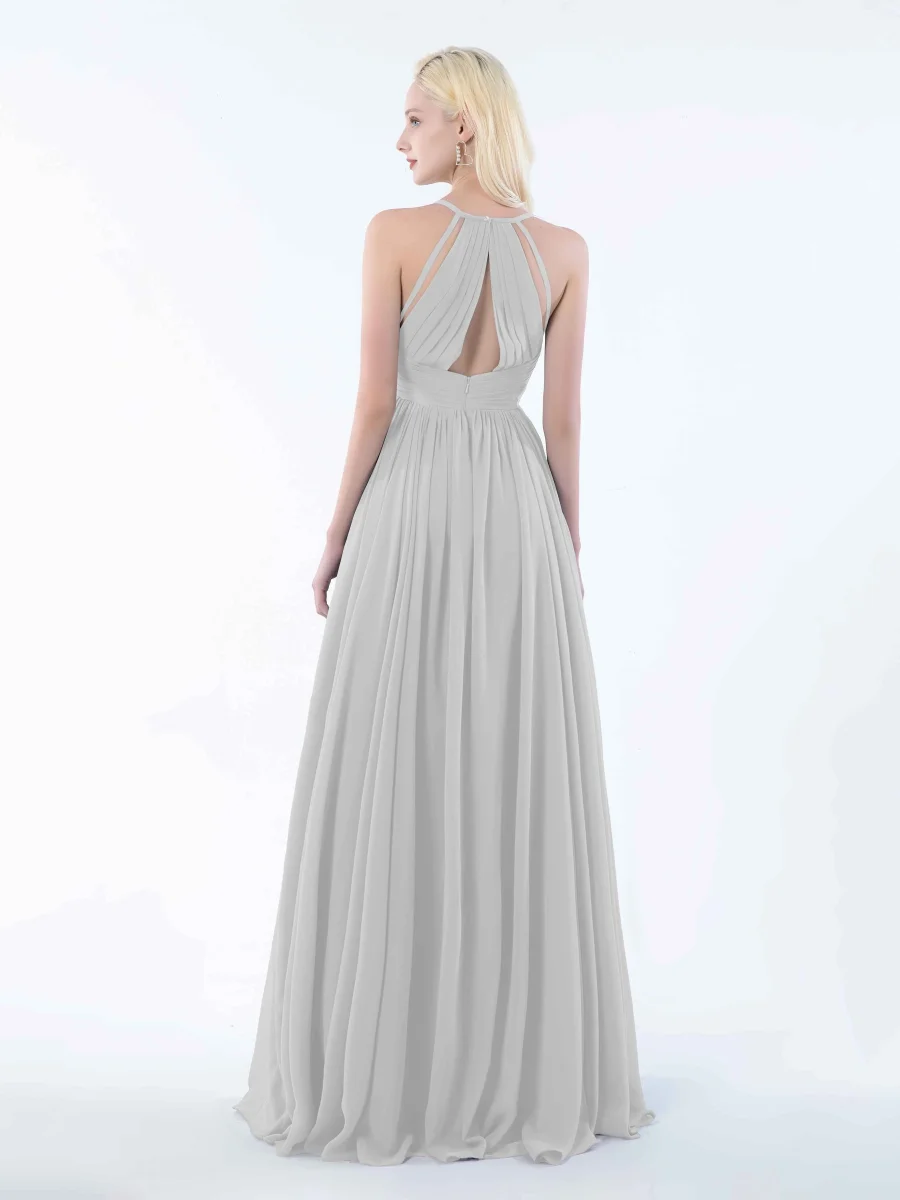 Robes De Demoiselle D'Honneur À Ruché Et Fermeture Éclair Arrière June – Image 6