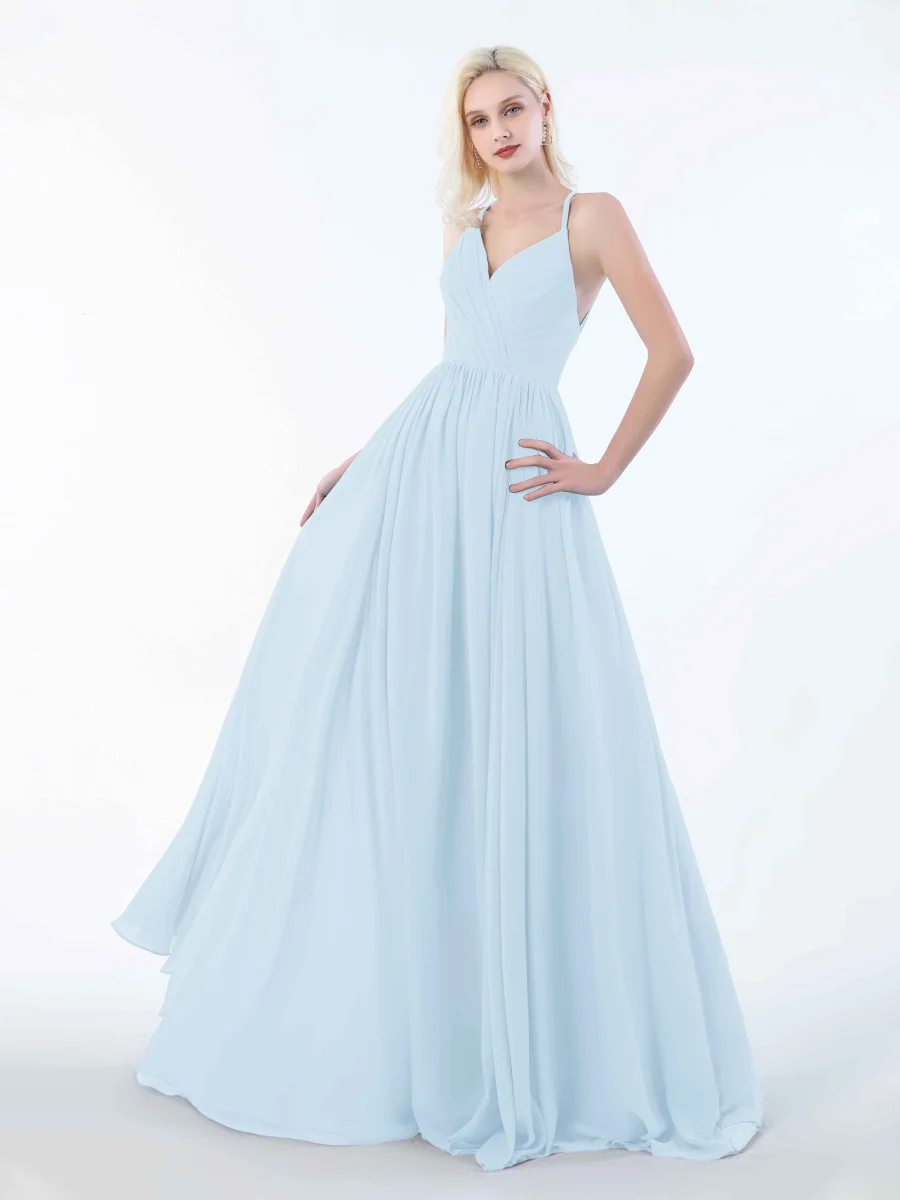 Robes De Demoiselle D'Honneur À Ruché Et Fermeture Éclair Arrière June – Image 8