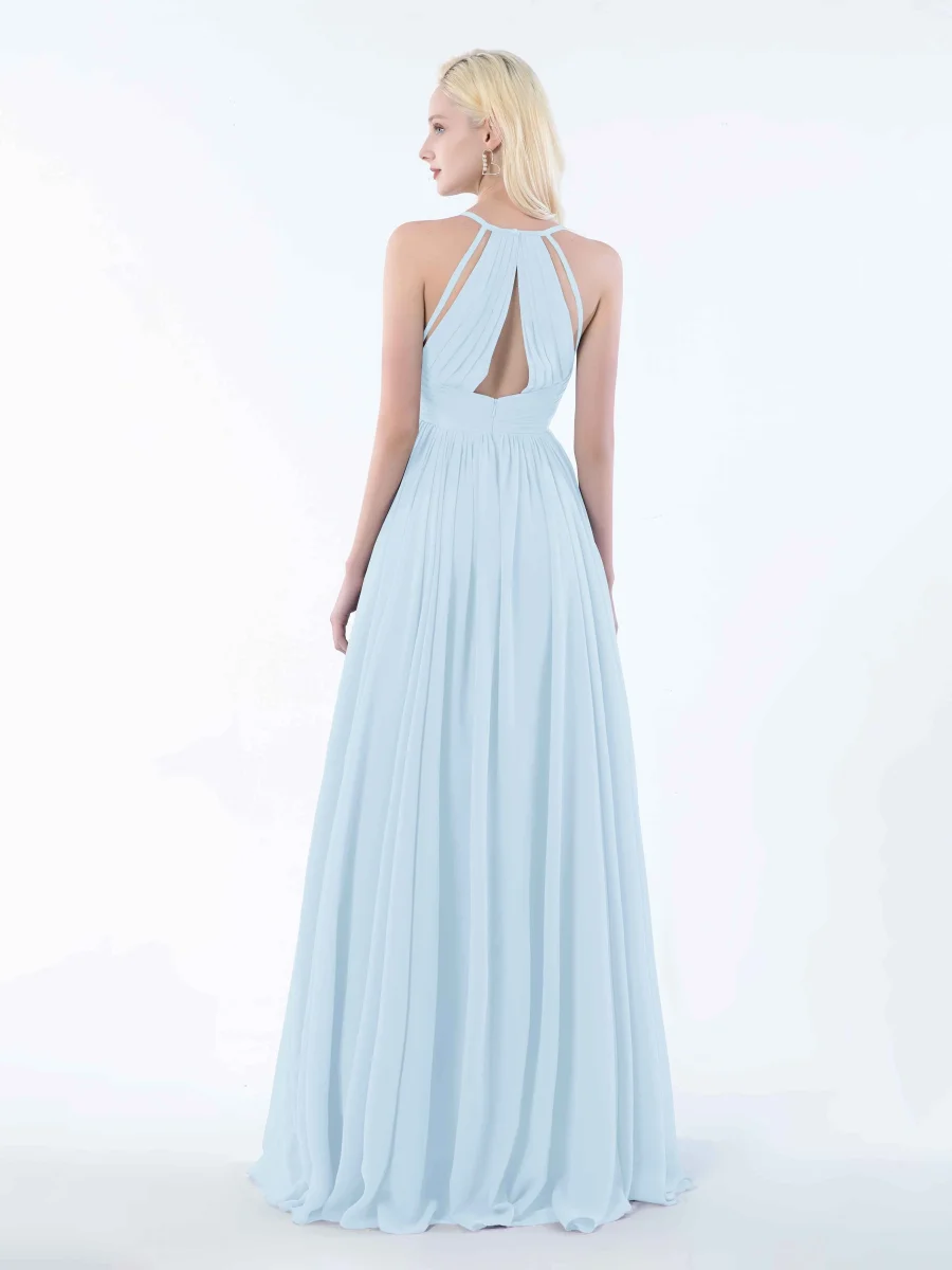 Robes De Demoiselle D'Honneur À Ruché Et Fermeture Éclair Arrière June – Image 9