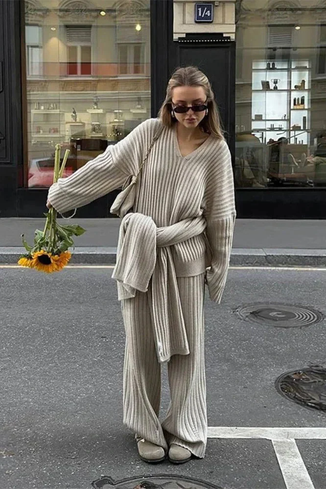 Oversize knitted set | Confort Structuré – Image 6