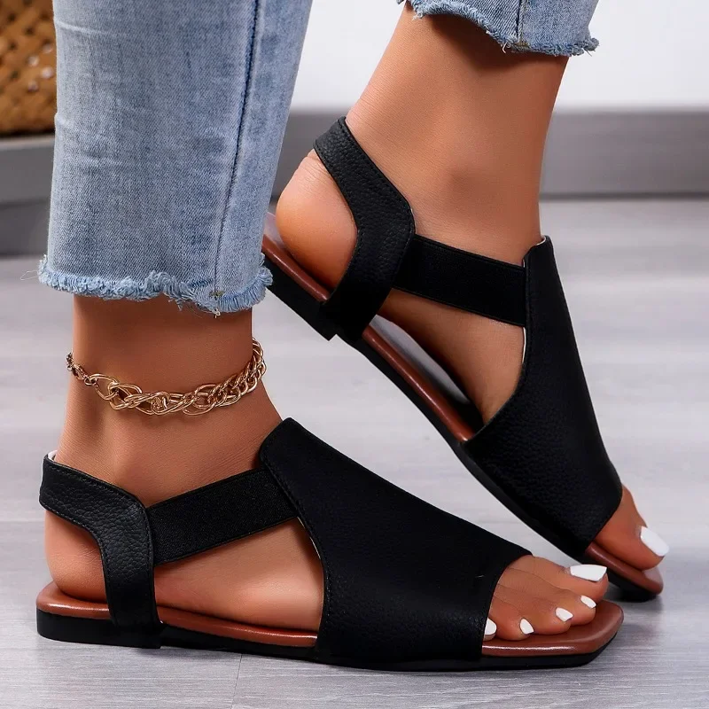 Open Flat Sandals | Casual Elegance and Summer Comfort – Image 3