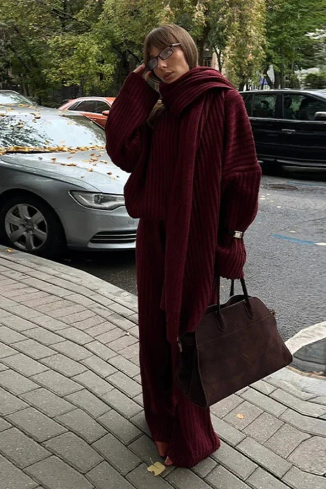 Oversize knitted set | Confort Structuré – Image 4