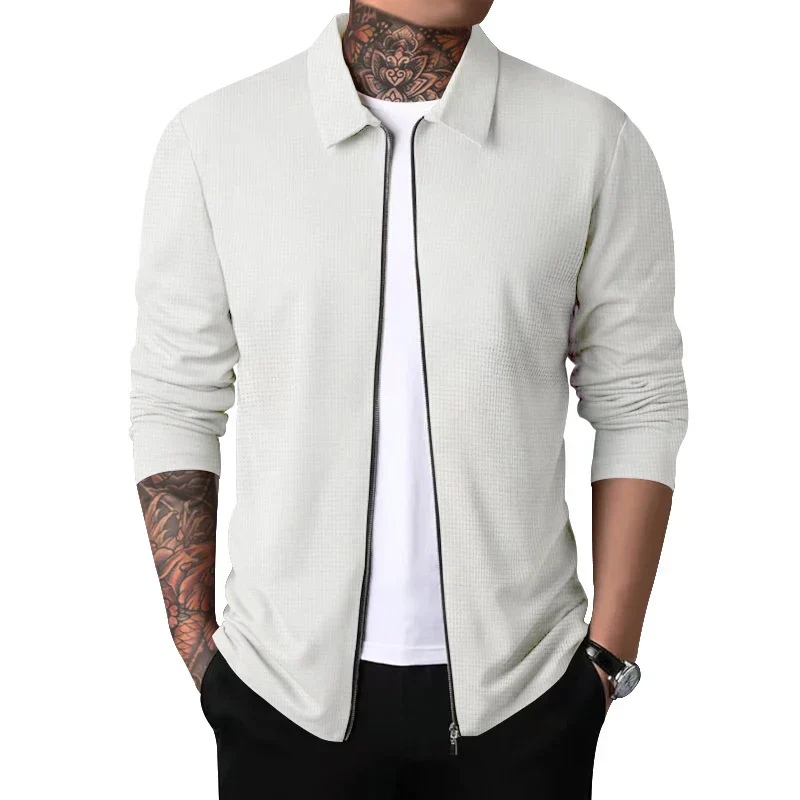 Veste Légère Zippée | Élégance Minimaliste | Confort & Style – Image 7