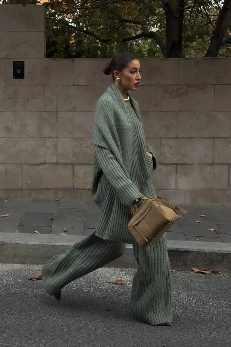 Oversize knitted set | Confort Structuré – Image 7