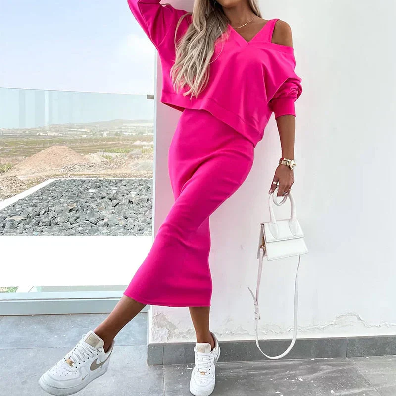 Soft Knit Casual Set | Everyday Elegance – Image 9