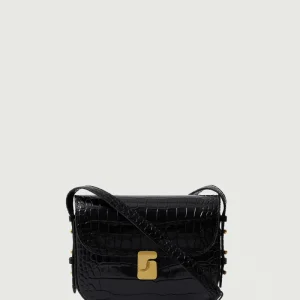 SAC BELLISSIMA MINI NOIR CROCO