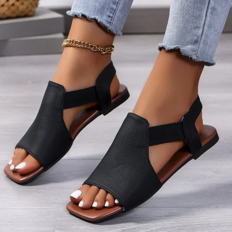 Open Flat Sandals | Casual Elegance and Summer Comfort – Image 2