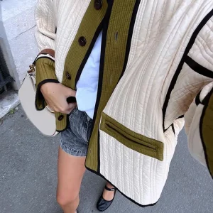 Structured Short Jacket | Parisian Spirit and Graphic Finish