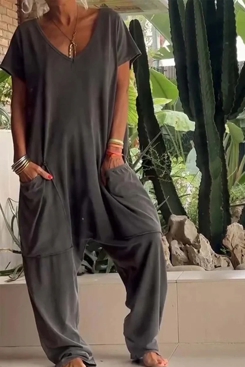 Combinaison Détente Bohème Liberté et Élégance Décontractée – Image 3