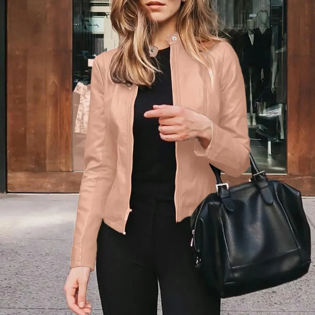 Sophie | Veste Style Motard Pour Femme | Court – Image 9