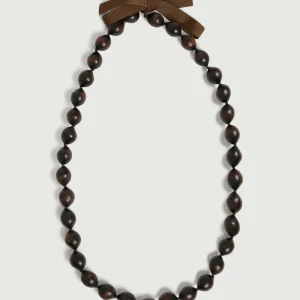 COLLIER ZEBRA MARRON