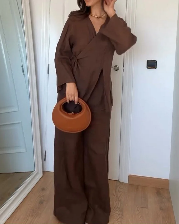 Ensemble Kimono | Lin | Élégant et Structuré – Image 3