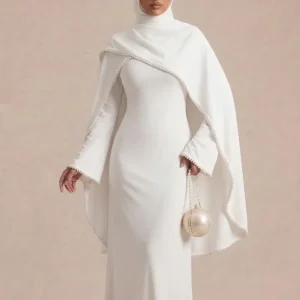 Abaya Blanche Mariage