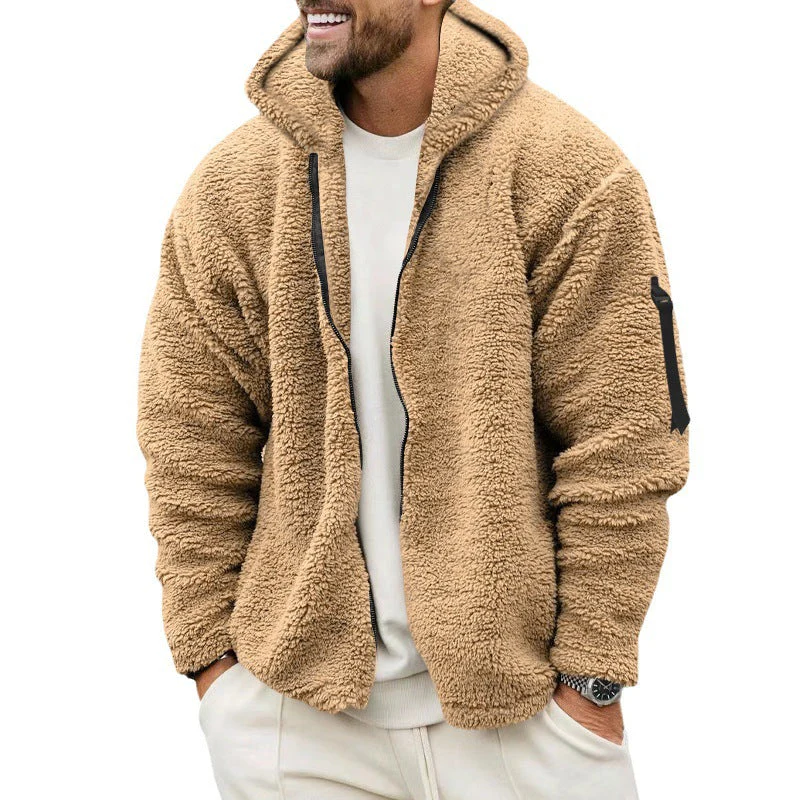 Veste Polaire Sherpa Homme | Zippée | Chaude & Confortable – Image 6