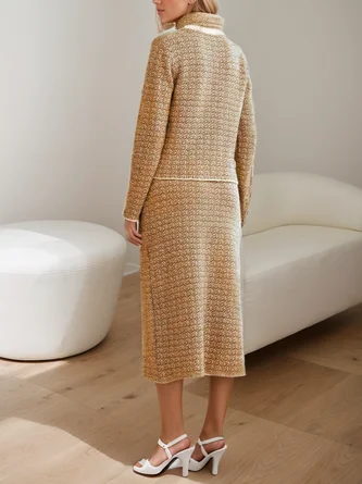 Golden Tweed Set | Two Pieces | Elegant and Structured – Image 6