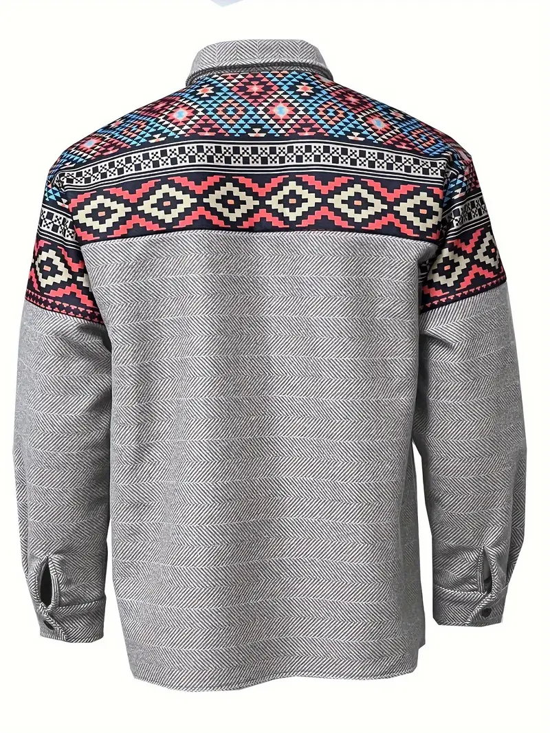 Buttoned Ethnic Jacket | Authentic and Modern Style – Image 3