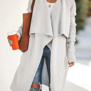 Long Cardigan | Fluid Cut | Elegant and Casual