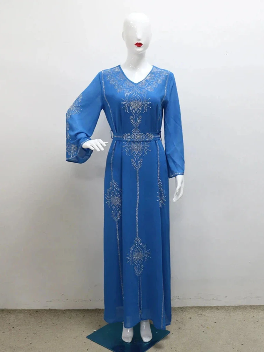 Caftan Jawhara Bleu – Image 4