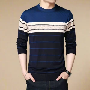 Léo - Pull à Rayures | Chic & Confortable | Tricot Doux