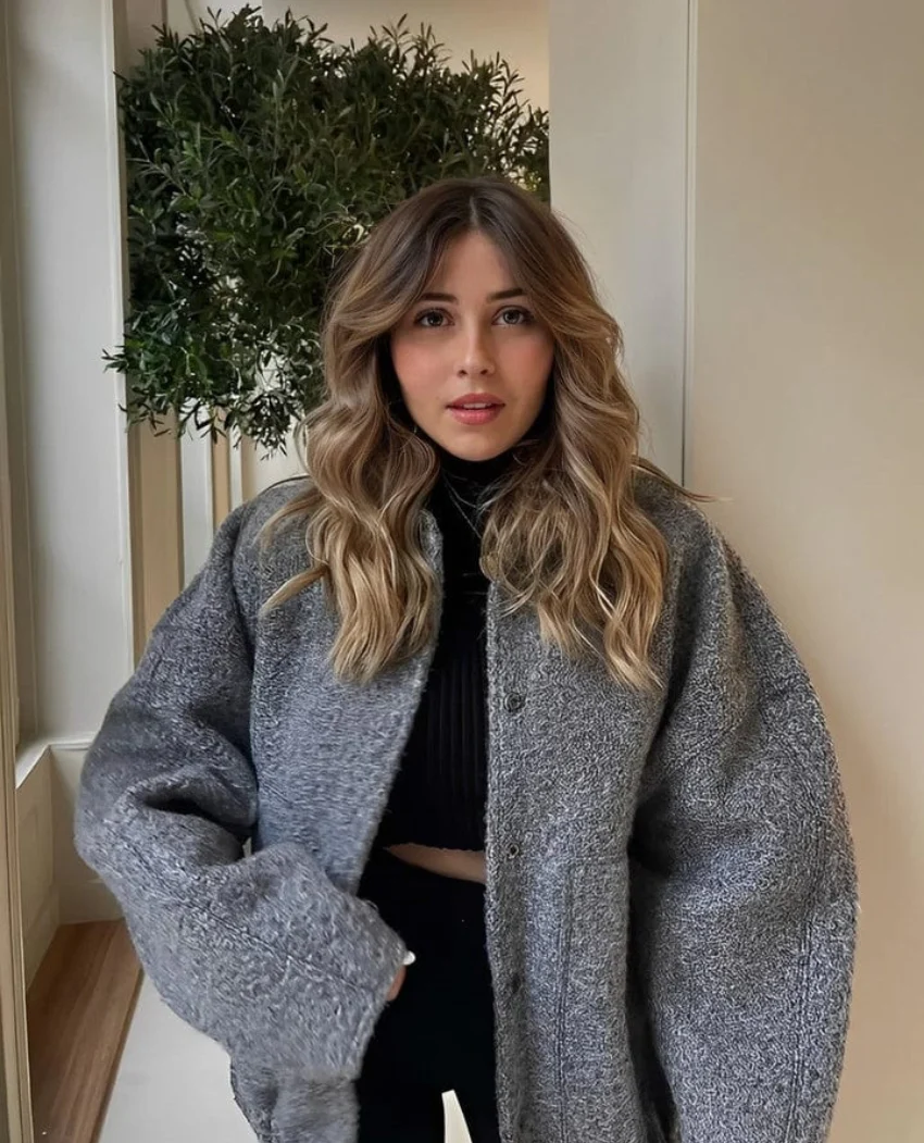 Oversized Buttoned Wool Jacket | Esprit Minimaliste – Image 2