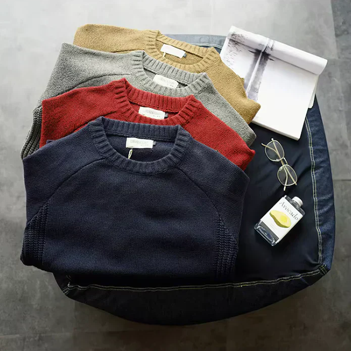 Pull en Maille avec Coudières | Style Vintage | Chaleur & Confort – Image 6