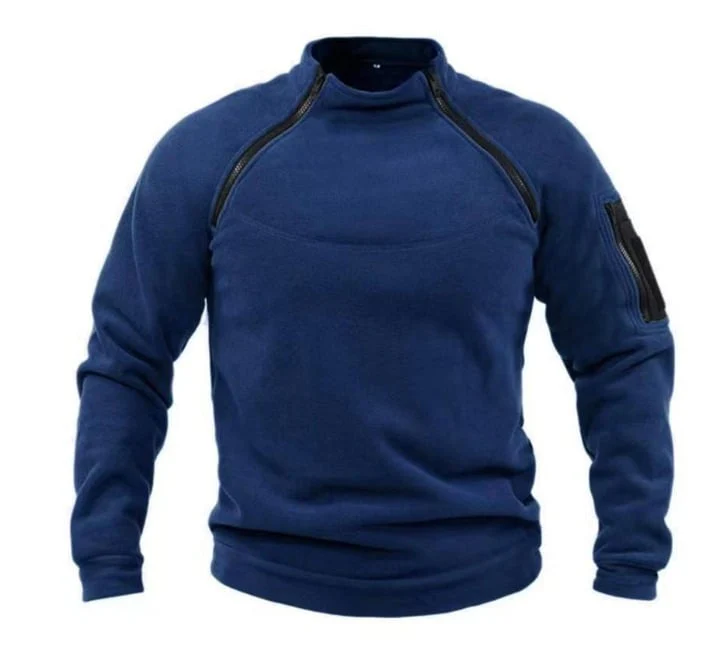 Sweat à Col Montant | Bleu Marine | Confort & Style – Image 7