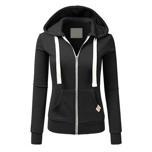 Women's Zip Comfort Hoodie Casual Style – Image 5