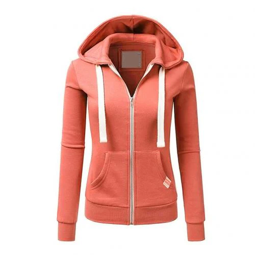 Women's Zip Comfort Hoodie Casual Style – Image 6