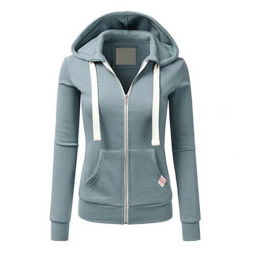 Women's Zip Comfort Hoodie Casual Style – Image 4
