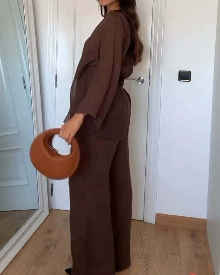 Ensemble Kimono | Lin | Élégant et Structuré – Image 5