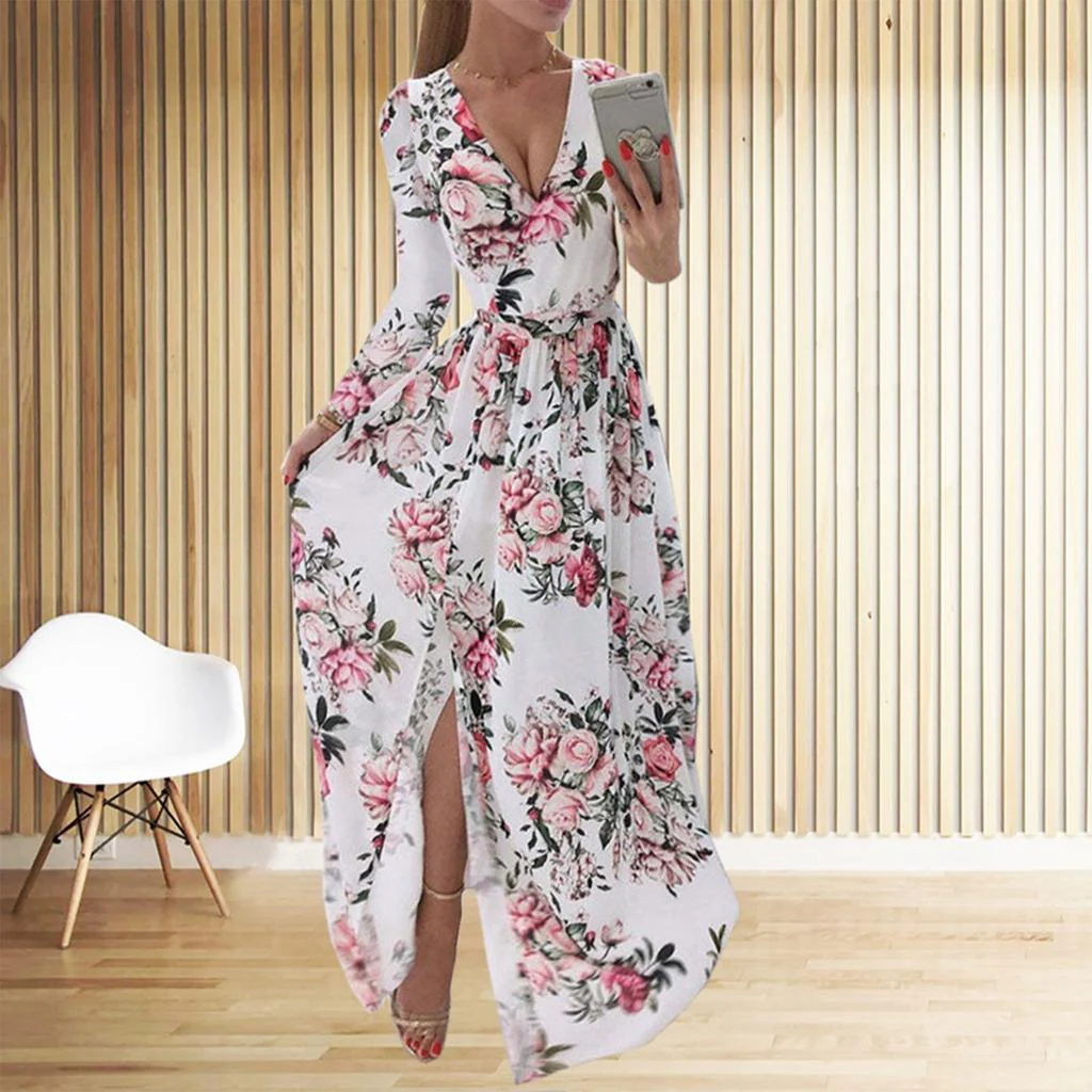 Floral Maxi Dress | Romantic Elegance and Lightness – Image 3