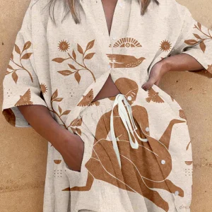 Ensemble Bohème Art Naturel | Fraîcheur et Style Authentique