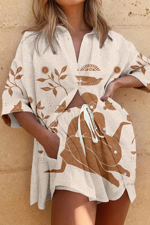 Ensemble Bohème Art Naturel | Fraîcheur et Style Authentique