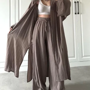 Ensemble Décontracté à Trois Pièces | Élégance Relaxed