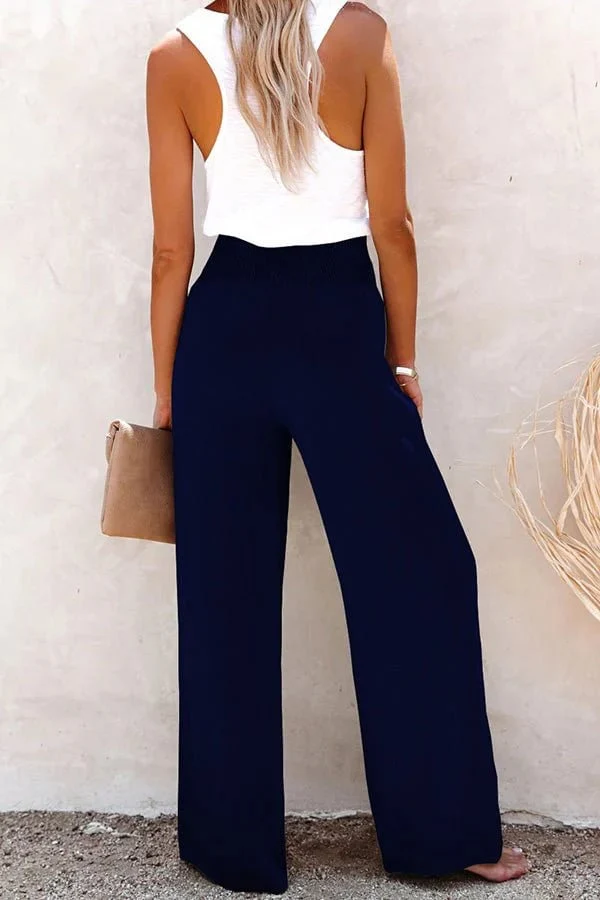 Evasion Bohème Wide Leg Pants | Comfort and Natural Elegance – Image 9