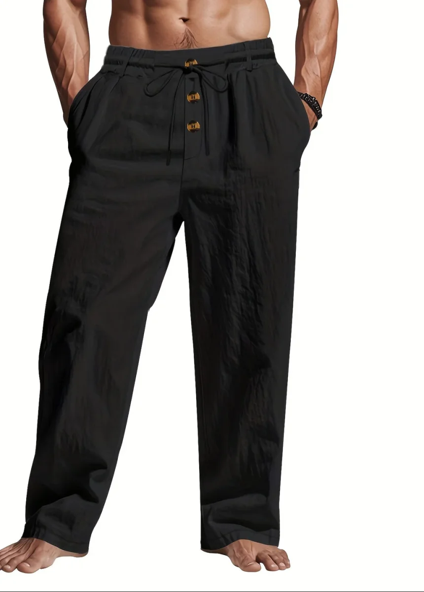 Men's Summer Pants | Cotton | Light & Casual – Image 3