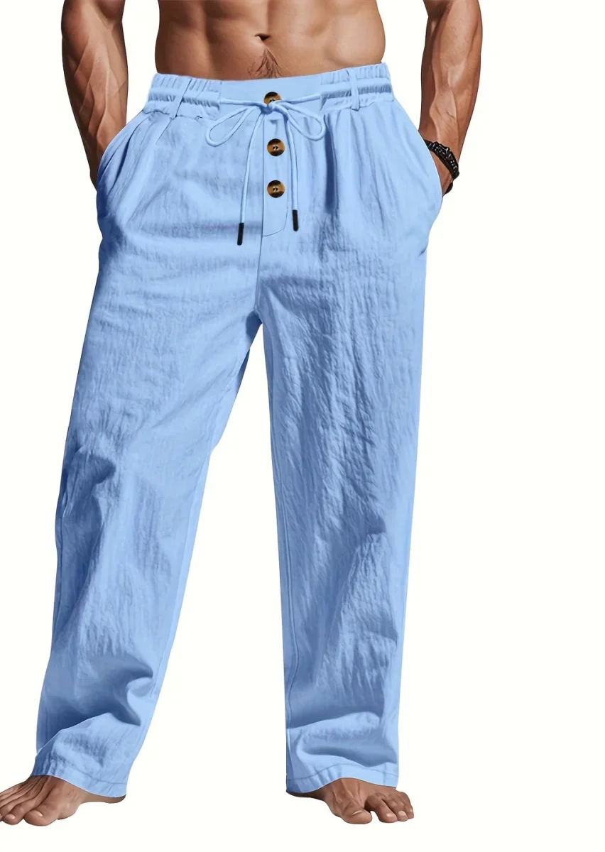Men's Summer Pants | Cotton | Light & Casual – Image 4