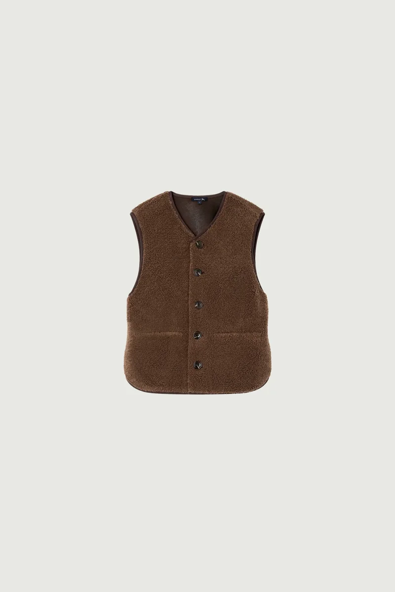 BLOUSON FUSIL MARRON – Image 6