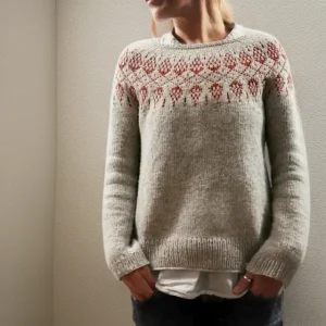 Winter Jacquard Sweater | Nordic Pattern | Warmth and Elegance