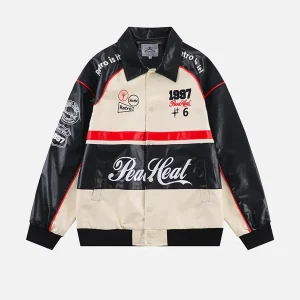 Vintage Racing Embroidered Jacket | Attitude Street et Esprit Rétro