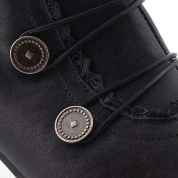 Bottines Boutonnées | Élégance Classique & Détail Vintage – Image 5