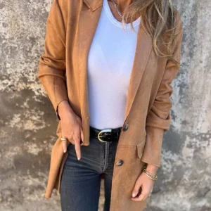 Manteau Urban Sable | Élégance Naturelle & Polyvalente